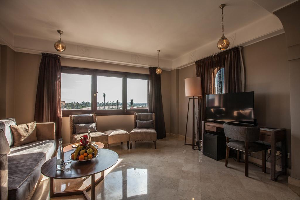 Hivernage Hotel & Spa Marrakesz Zewnętrze zdjęcie A suite at the hotel