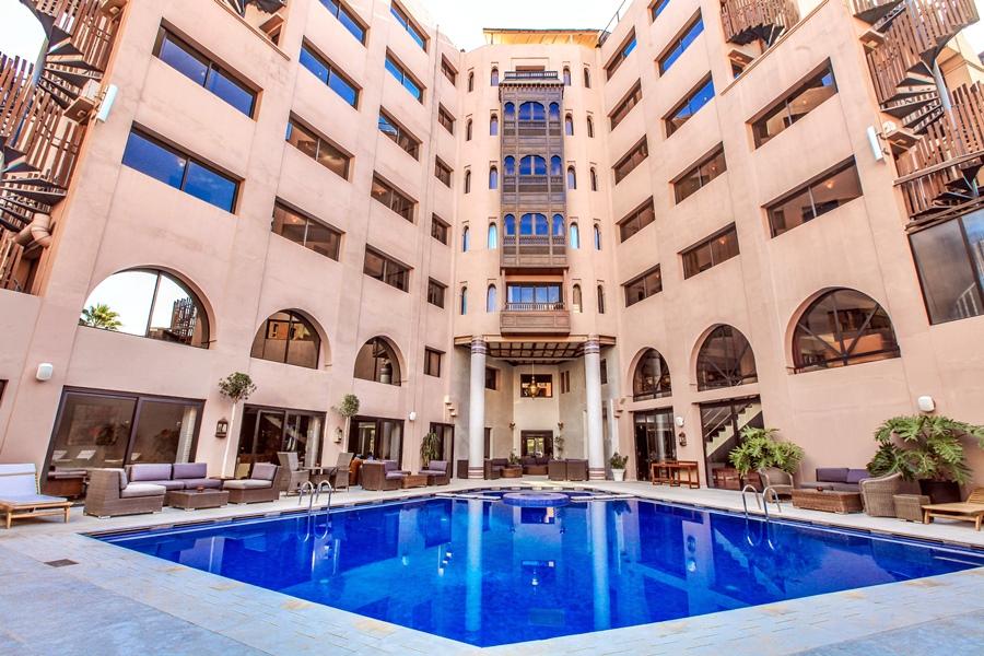 Hivernage Hotel & Spa Marrakesz Zewnętrze zdjęcie The hotel's pool