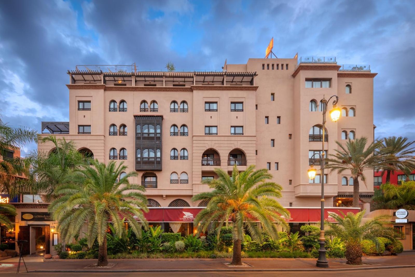 Hivernage Hotel & Spa Marrakesz Zewnętrze zdjęcie The hotel in 2012