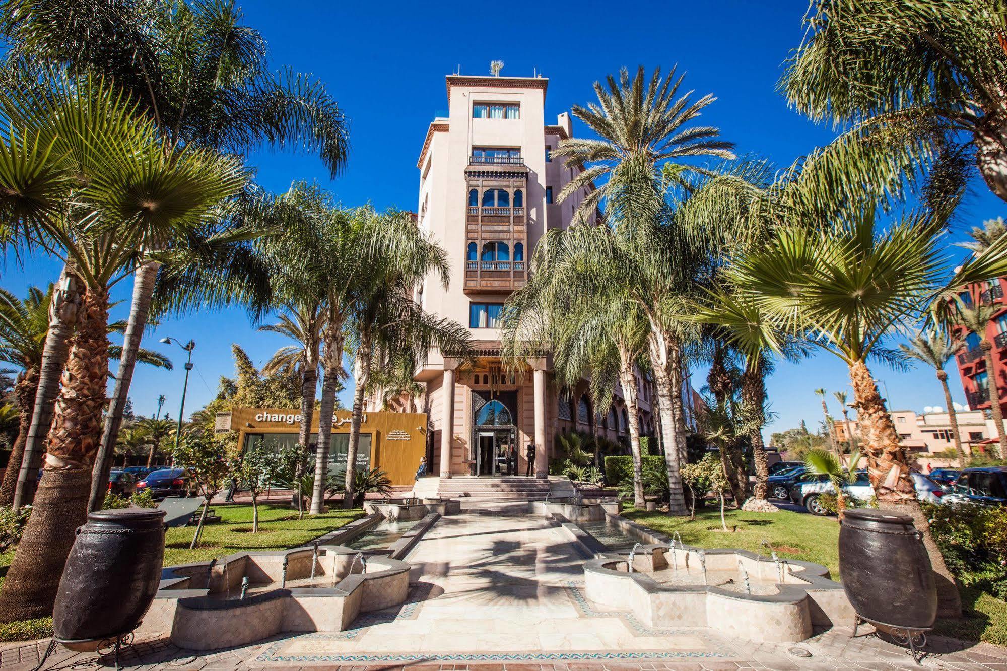 Hivernage Hotel & Spa Marrakesz Zewnętrze zdjęcie The main entrance of the hotel