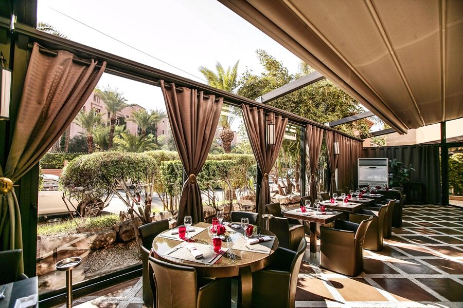 Hivernage Hotel & Spa Marrakesz Zewnętrze zdjęcie The Terrace